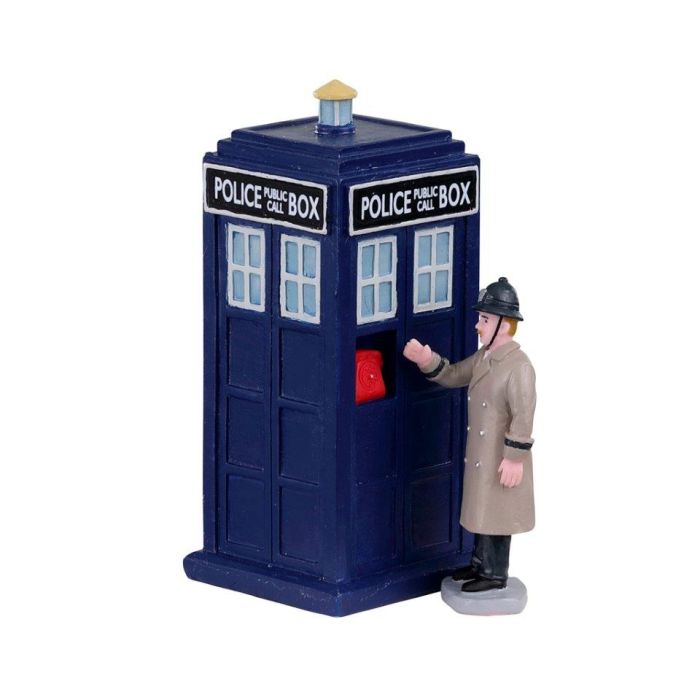Police Call Box set of 2
