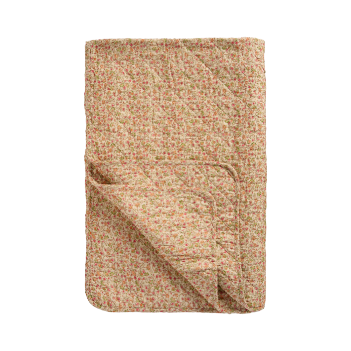 Quilt med blomsterranker