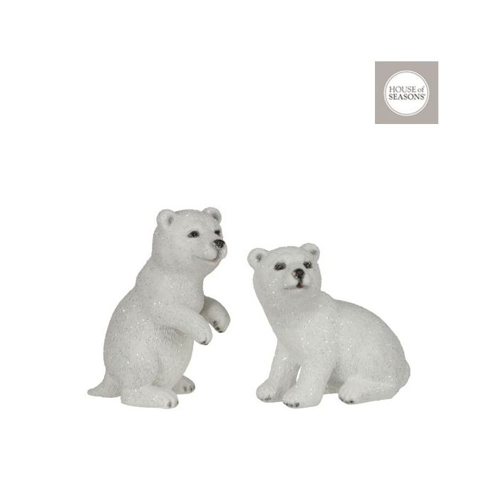 Isbjørne med glimmer