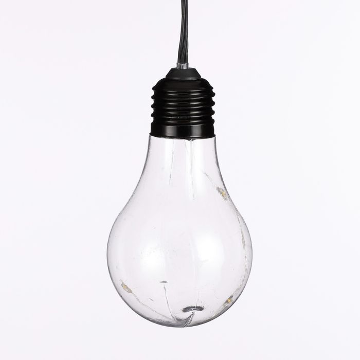 Party lyskæde med 10 pærer i varm hvid