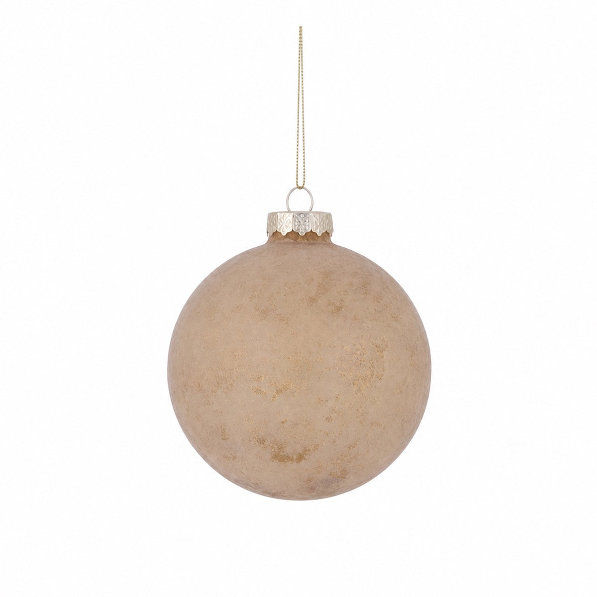 Julgranskula med mönster matt och mjuk