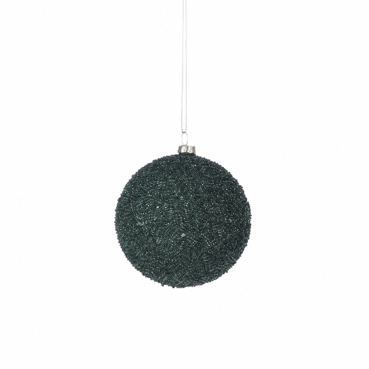 Julkula med glitter i plast