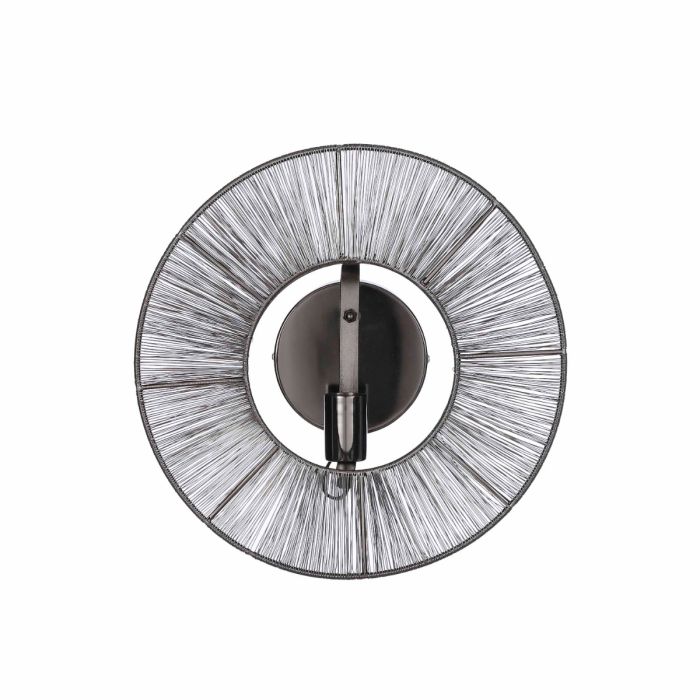 Bodil væglampe sort 40 cm i diameter