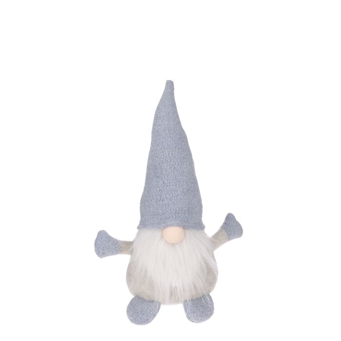 Nissegnom blå og gråhvid