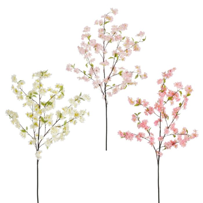 Blomstrende kirsebærgren 120 cm lang