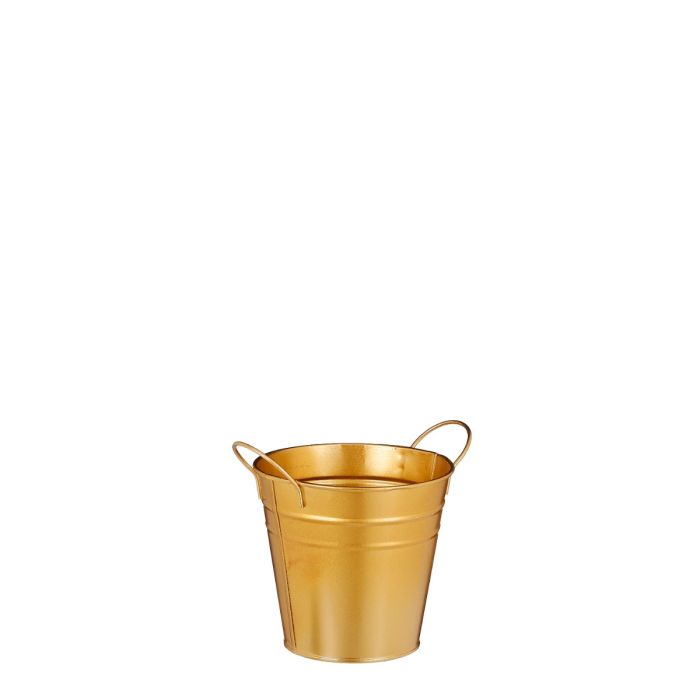 Joey urtepotte 12 cm høj guldfarvet