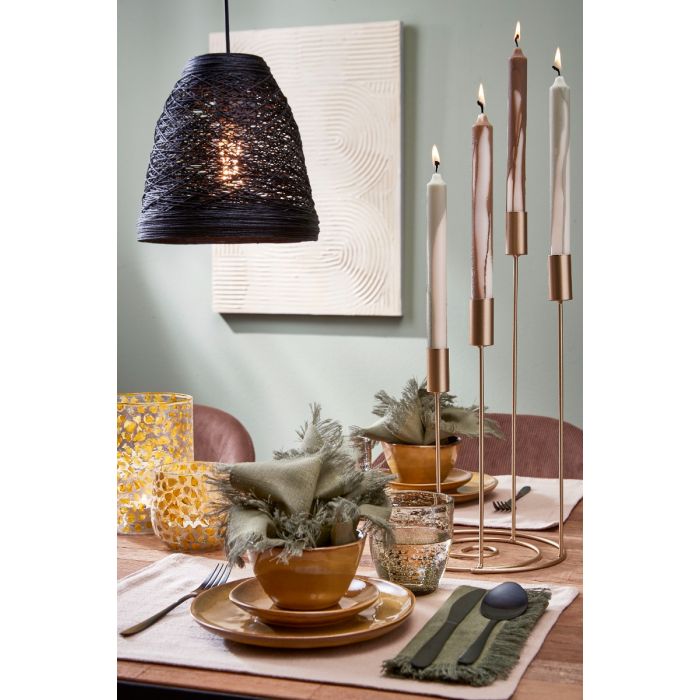 Tofarvede lys 2-pak i grøn og brun