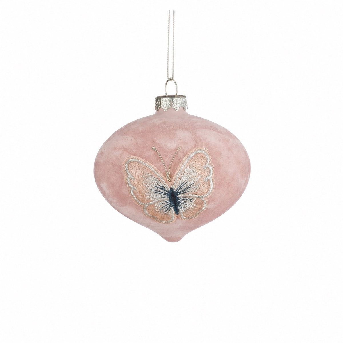 Julkula Rosa med fjäril