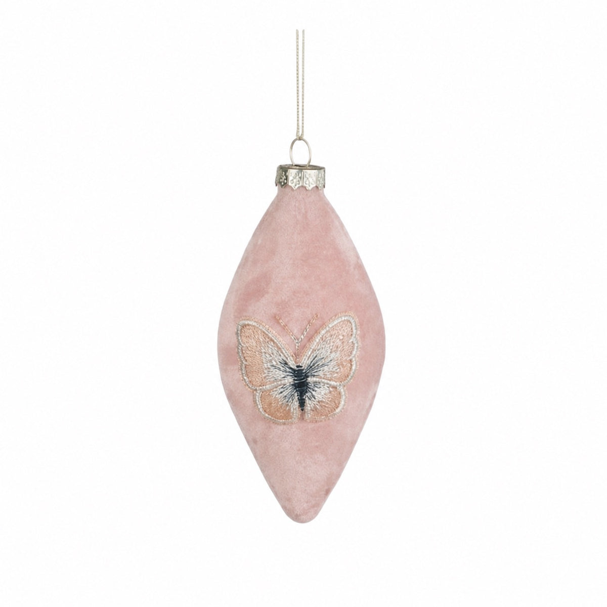 Julkula Rosa med fjäril