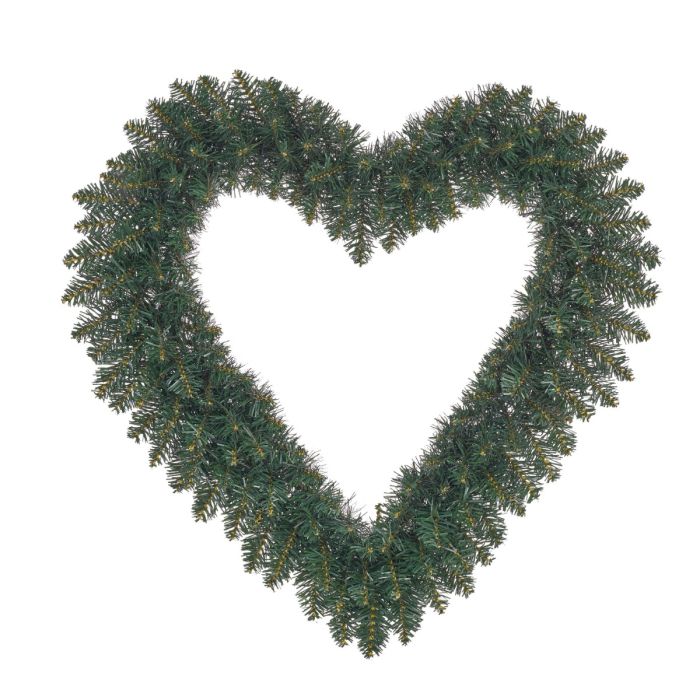 Granhjerte kunstigt 60 cm i dia