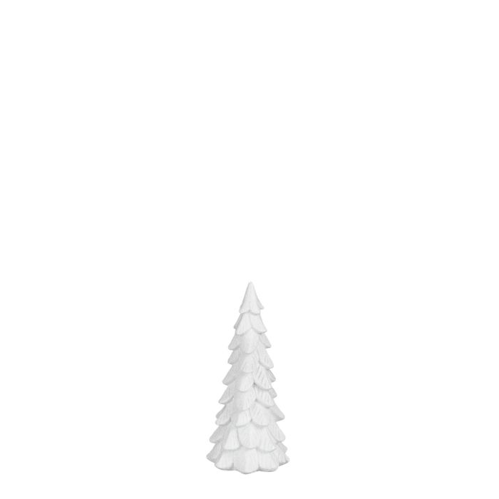 Hvidt juletræ 20 cm højt