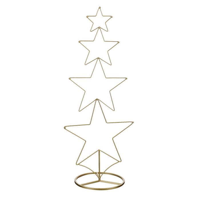 Dekorationstræ med stjerner 110 cm højt