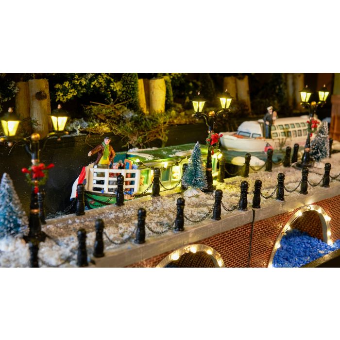 Luville Gadelamper med julekranse 2-pak