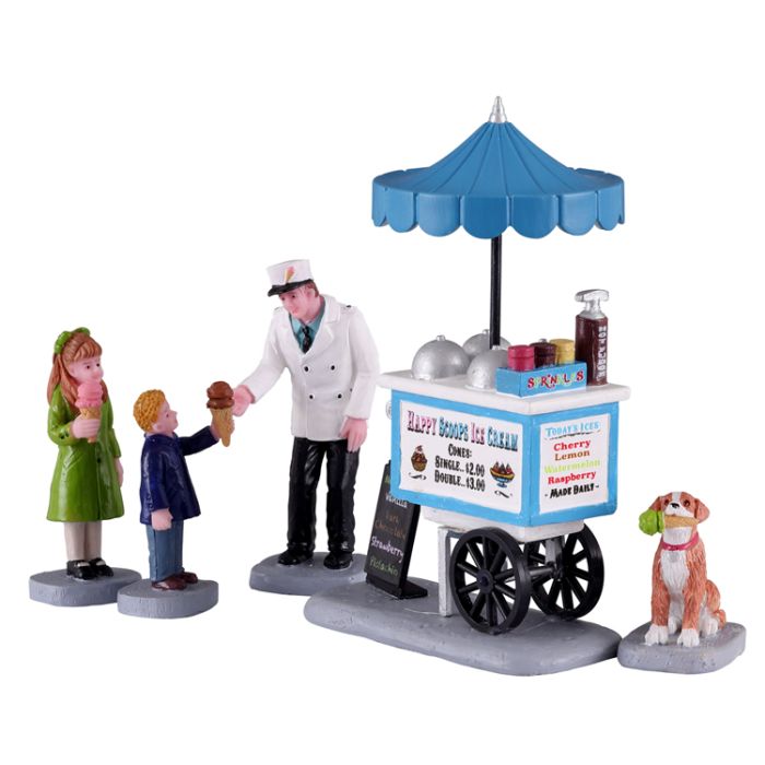 Happy Scoops Ice Cream Cart