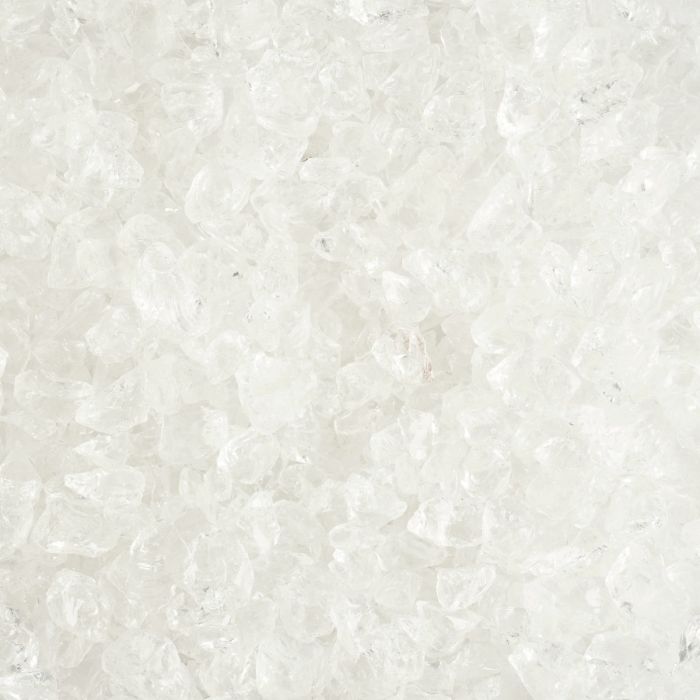 Glassten isklumper små