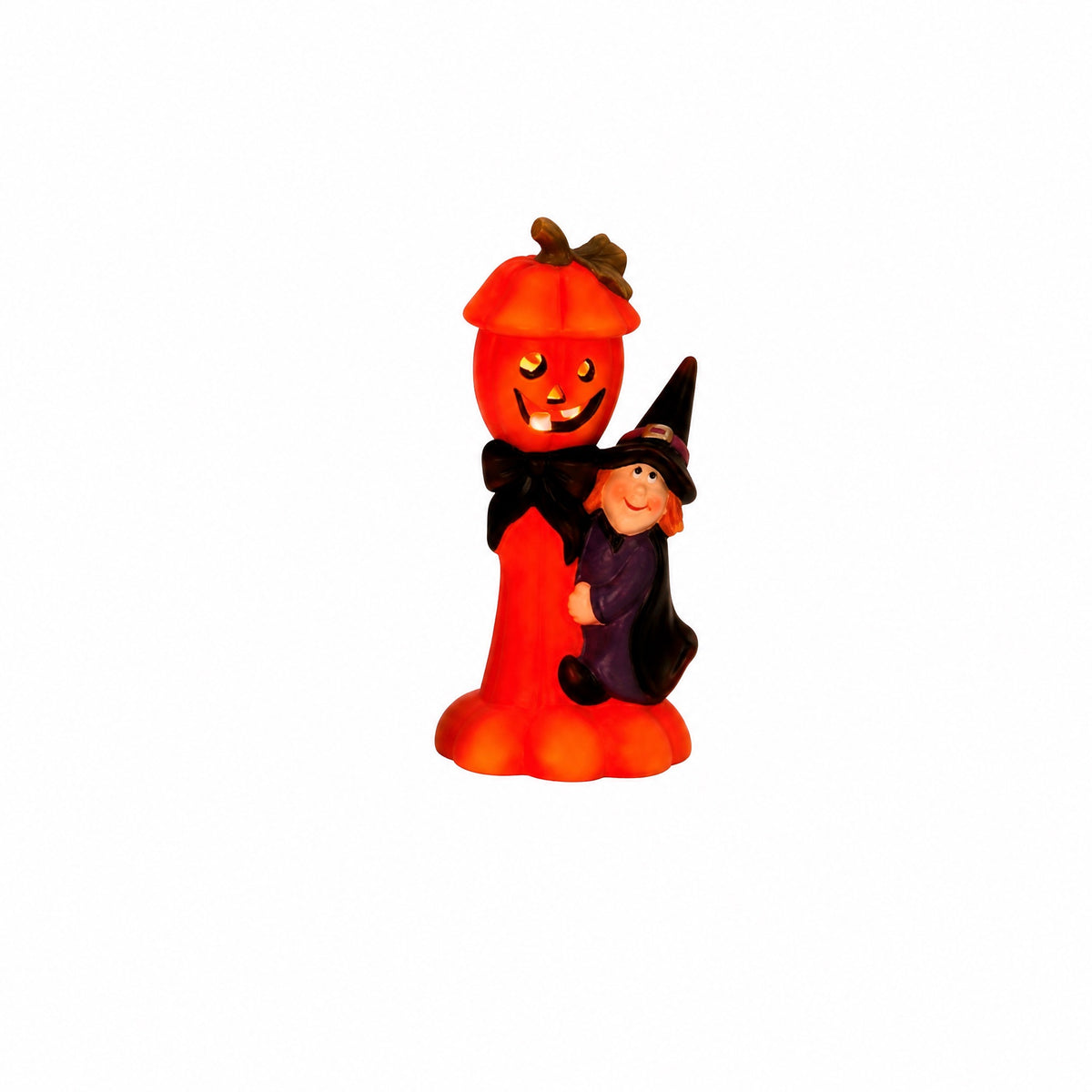 Halloween lykta med LED-ljus 21 cm