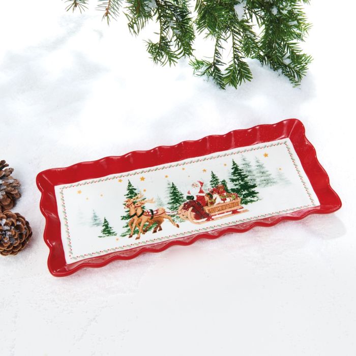 Julestel Aflangt fad