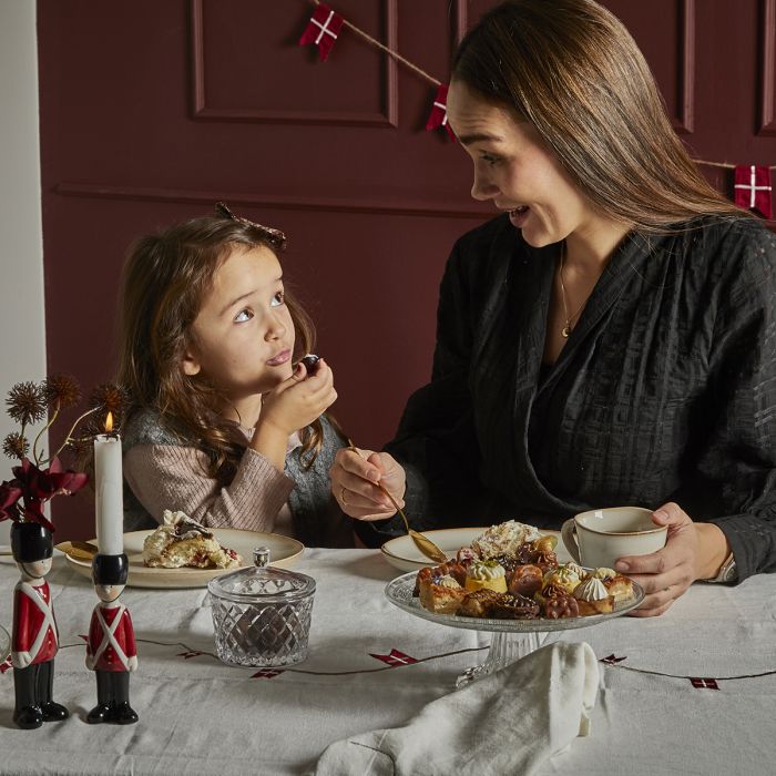Flagranke med 8 spidsflag i stof