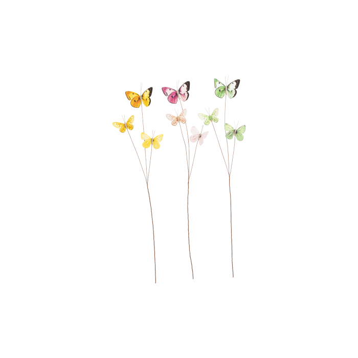 Sommerfugle på pind