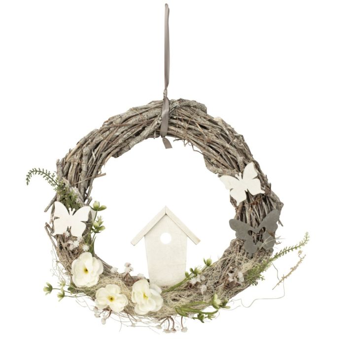 Krans med sommerfugle