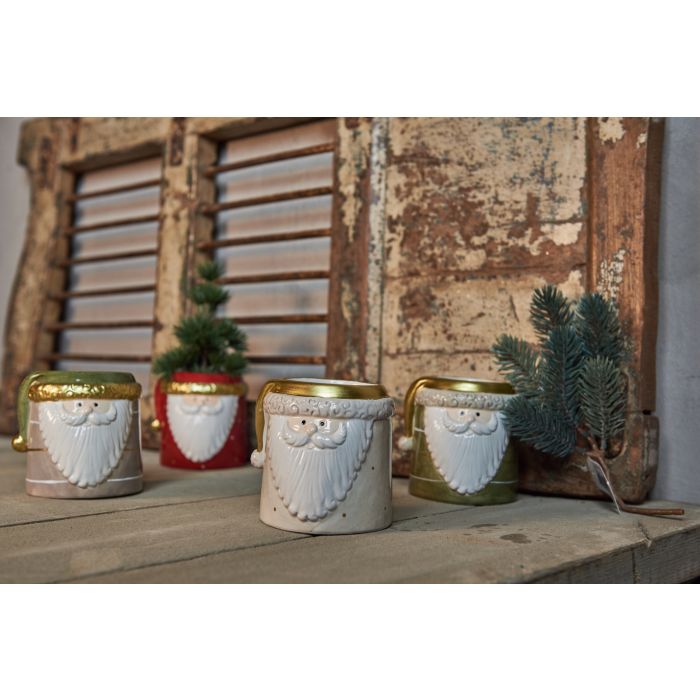 Skjuler med julemand rød