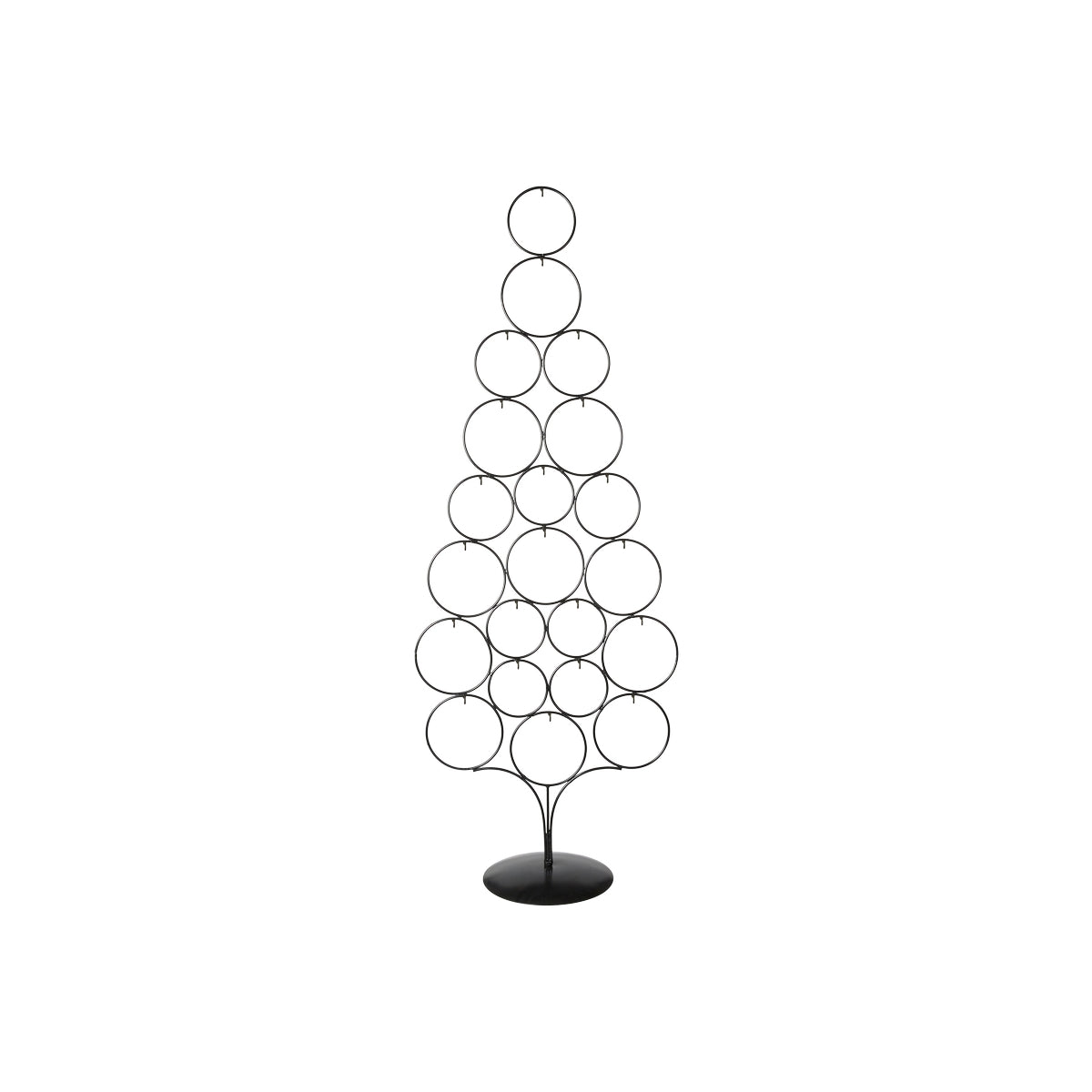 Julgran i svart metall, 122 cm hög från Speedtsberg