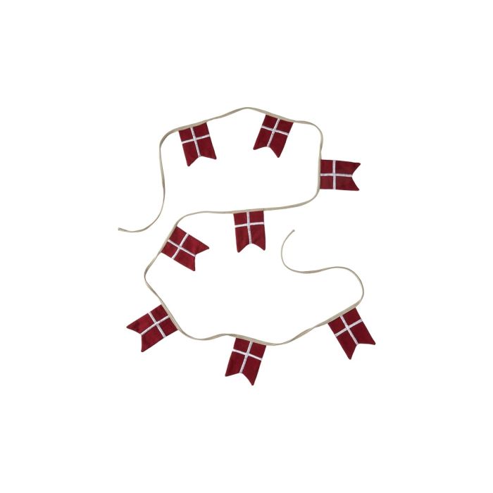 Flagranke med 8 splitsflag 215 cm