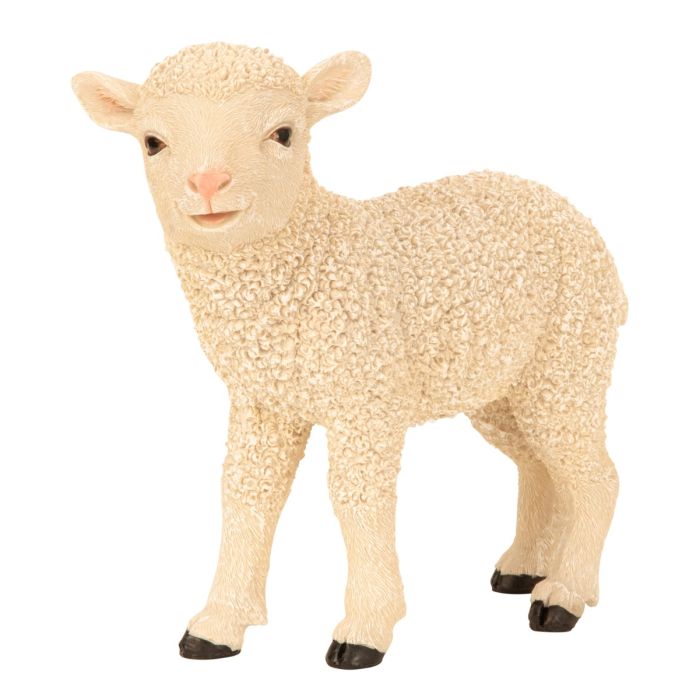 Påskelam beige 23 cm højt