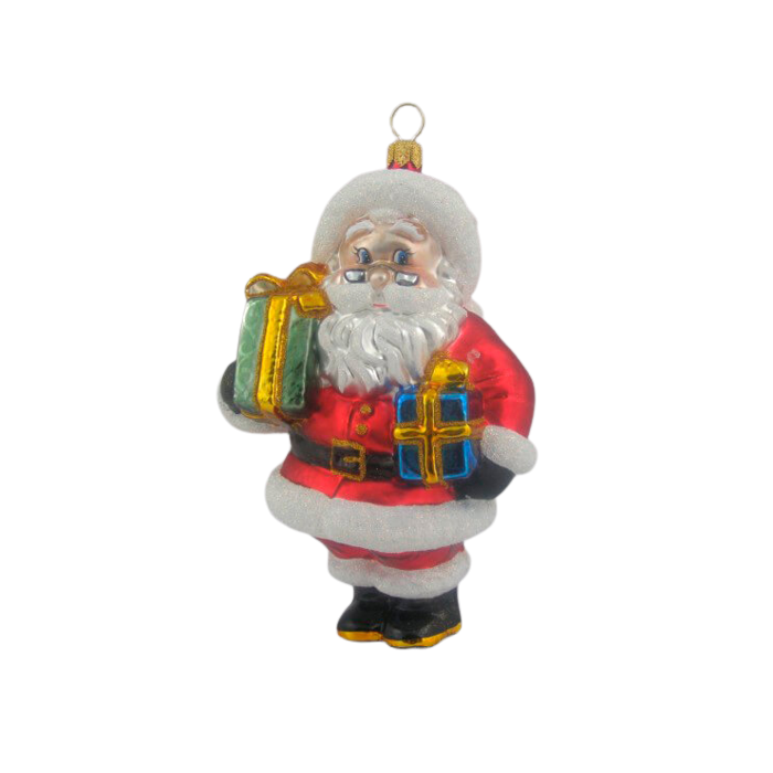 Julekugle Julemand med gaver