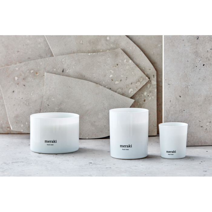 Meraki Duftlys Fresh Linen