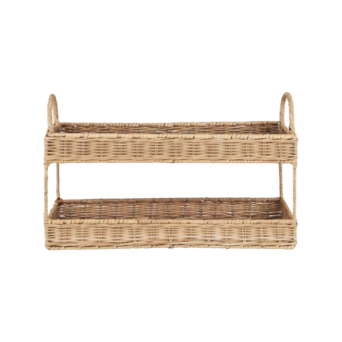 Flettet rattanbakke i to etager fra Ib Laursen