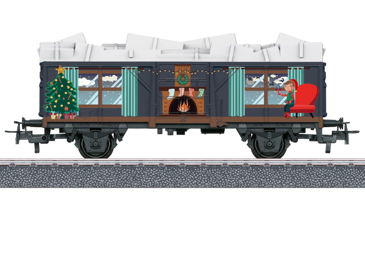 Märklin jultågvagn med ljus
