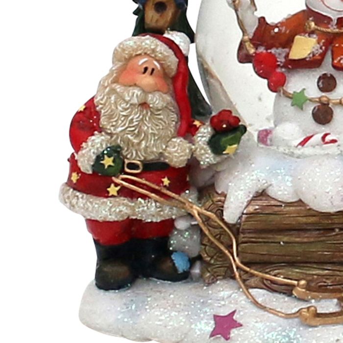 Snöglob Jultomte i snön