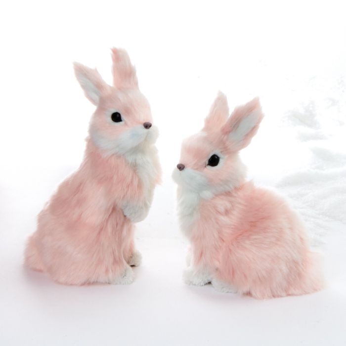 Påskehare lyserød