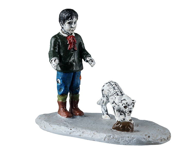Creepy Cat figur til Halloween fra Lemax