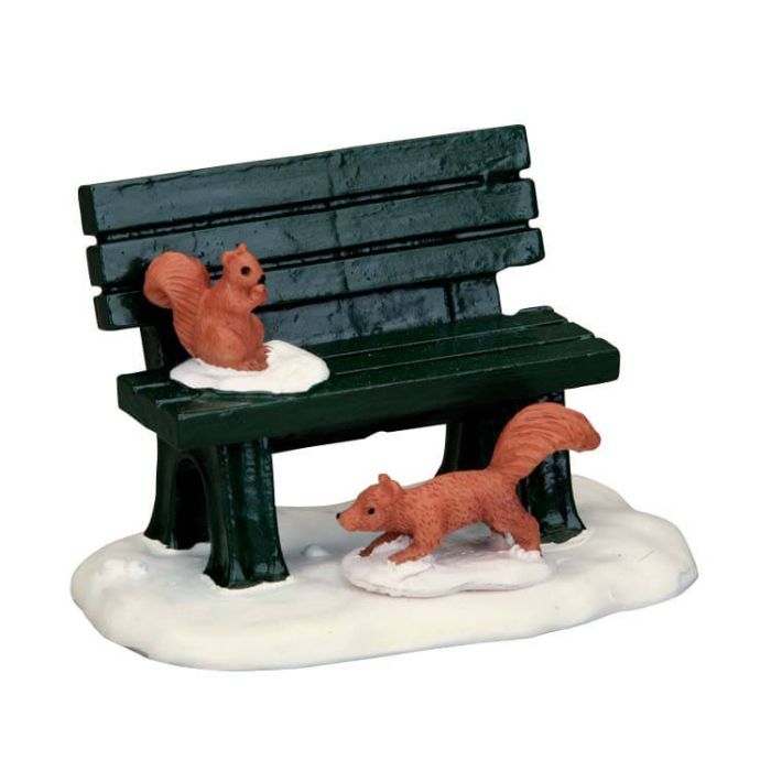 Park Bench In Winter