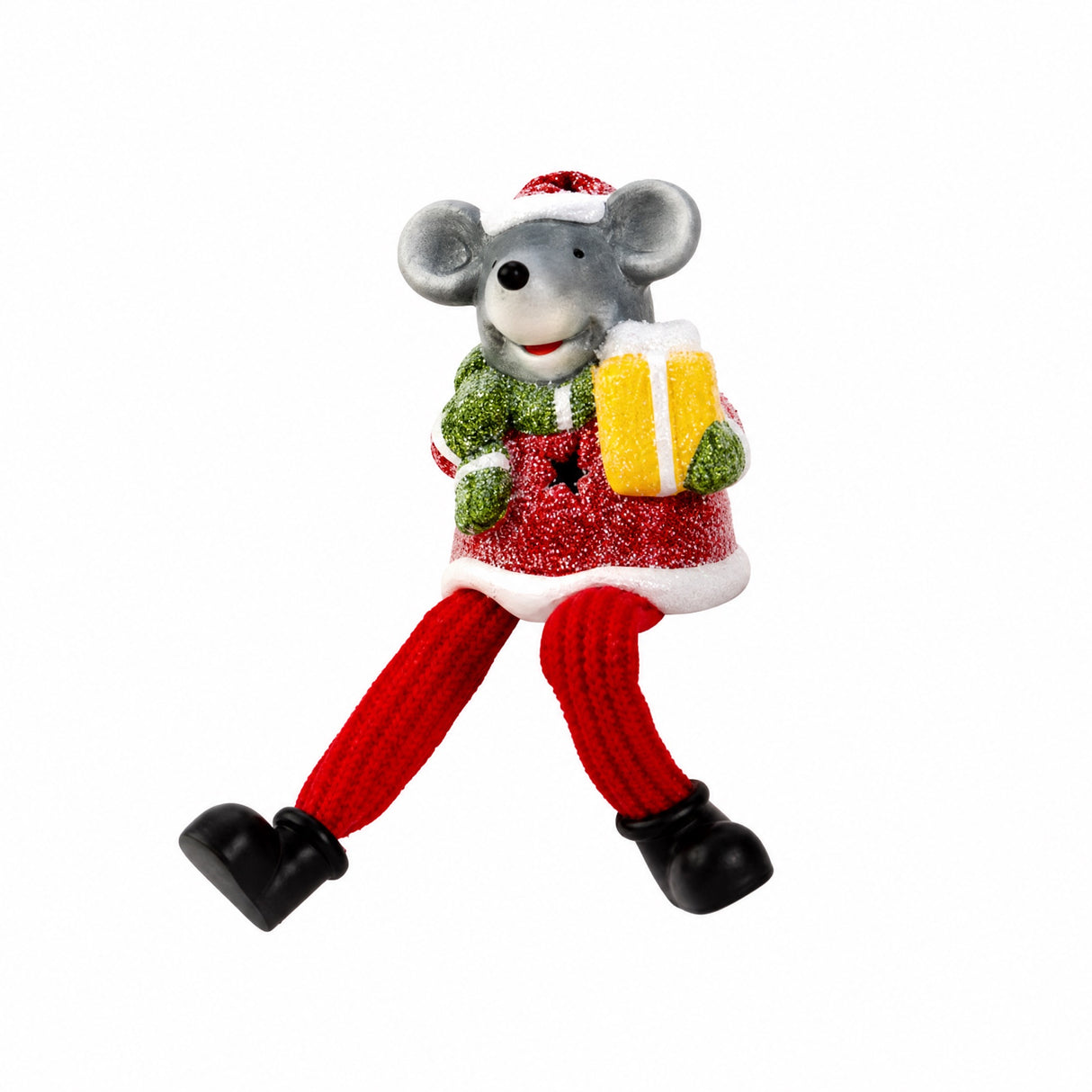 Julmus med hängande ben