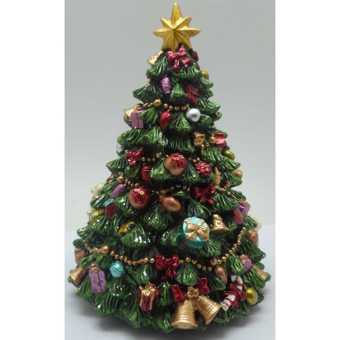 Spilledåse Juletræ med pynt