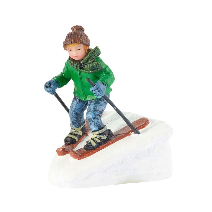 Luville Rudolph på ski