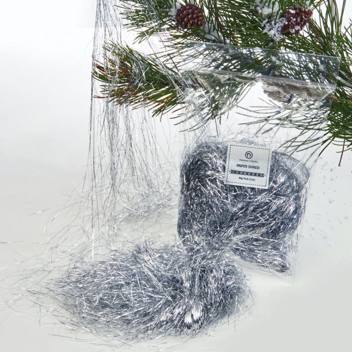 Lamettatråde sølvfarvet