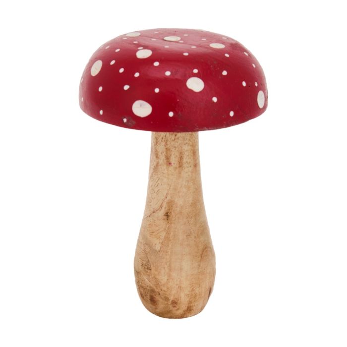 Rød fluesvamp i mangotræ 16 cm