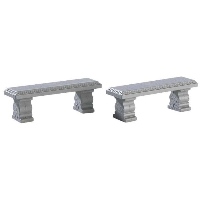 Plaza Bench, Set Of 2