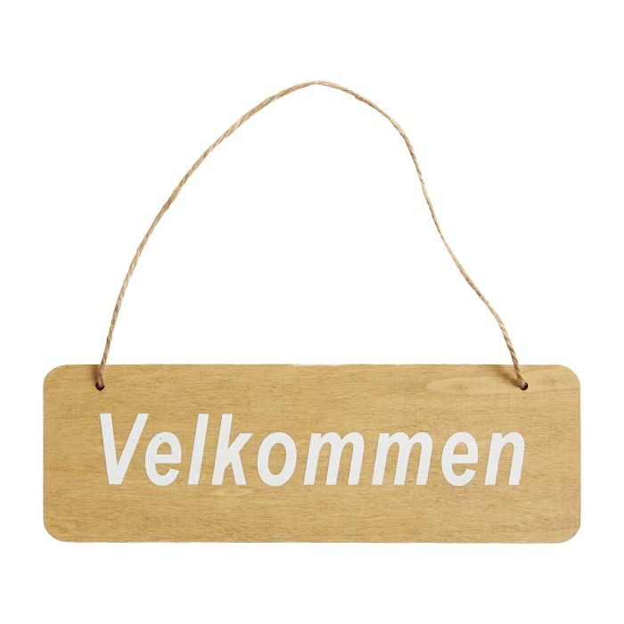 Speedtsberg Velkommen skilt