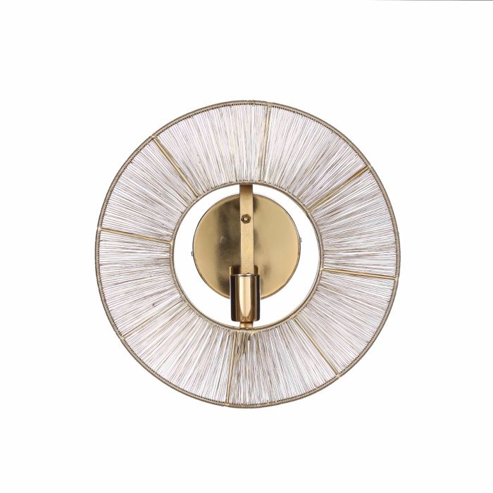 Bodil væglampe guldfarvet 40 cm i diameter