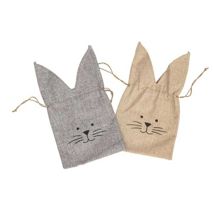 Gavepose med hareansigt 27 cm høj