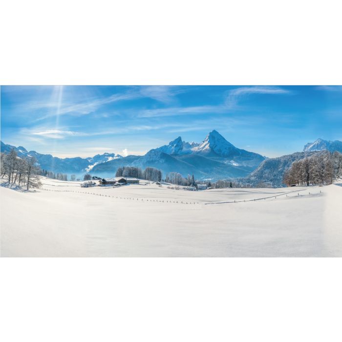 Baggrund med Alperne