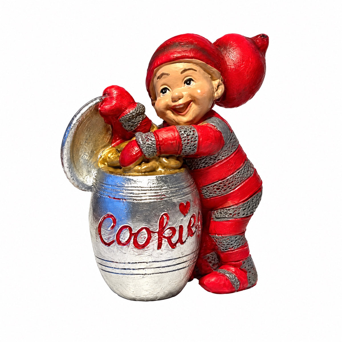 Bäbistomte med cookies