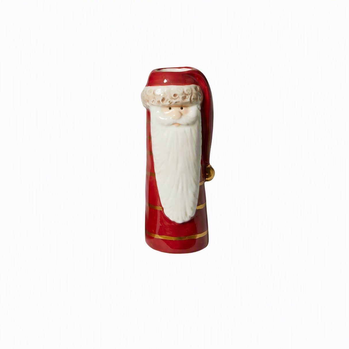 Vas med jultomten 10 cm hög