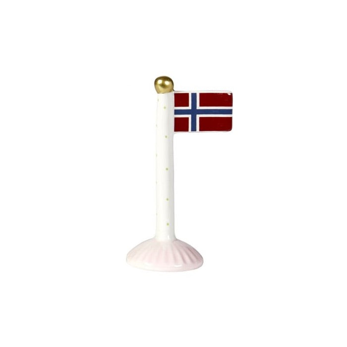 Speedtsberg Norsk flagga