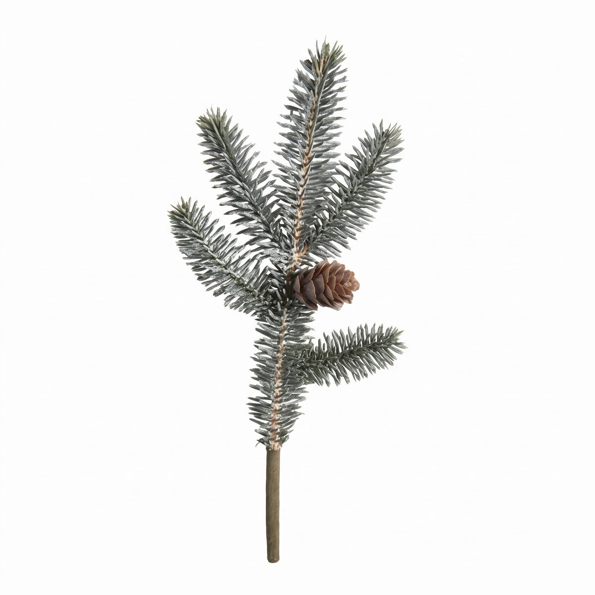 Grangrenar med frost 28 cm långa